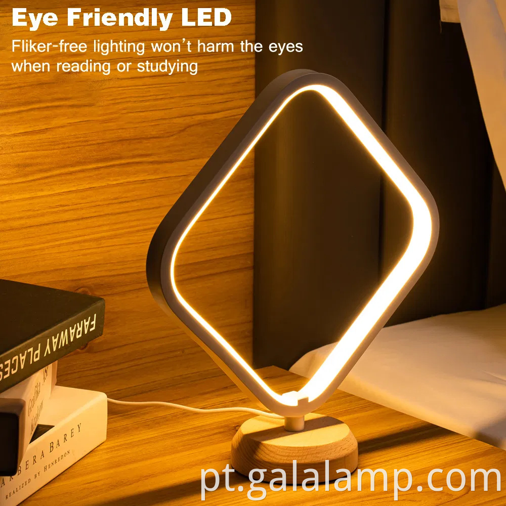 Lâmpada criativa de cabeceira para crianças - luz noturna perfeita